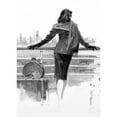 thumbnail image 3 of Lynch, Brent 11x14 Black Modern Framed Museum Art Print Titled - Port of Call Study, 3 of 5