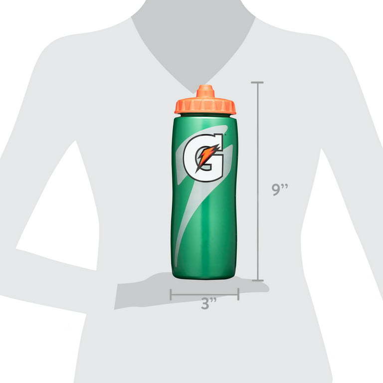 Gatorade Squeeze Bottle, Green, BPA Free, Multiple Sizes