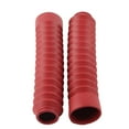 thumbnail image 3 of DEWIN Motorcycle Gators - Front Fork Cover Motorcycle Front Fork Cover Gaiters Gators Boots Shock Damping Dust Cover 205x42mm Red, 3 of 8