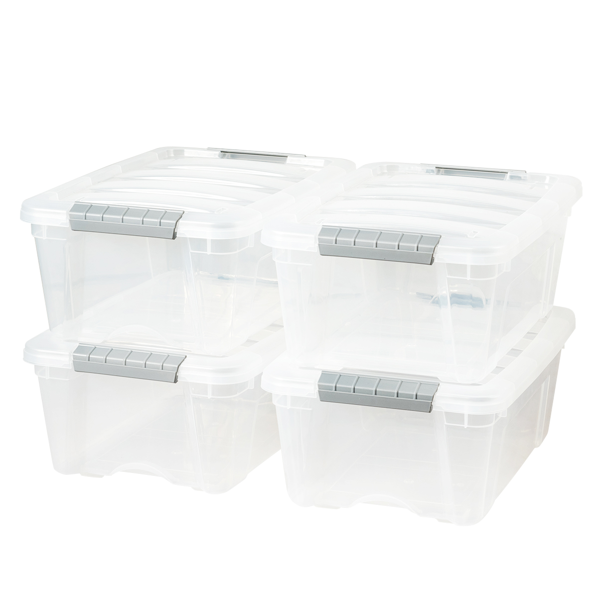 Essentials Large Plastic Storage Bags With Handles 3ct. Packs IUCN Water