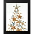 thumbnail image 2 of Villa, Mlli 15x18 Black Modern Framed Museum Art Print Titled - Star Fish Christmas, 2 of 5