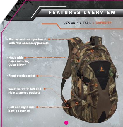 Timberhawk Big Basin 27 Ltr Backpack 