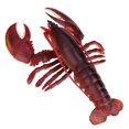 thumbnail image 3 of Simulation Soft Plastic Lobster Seafood Restaurant Prop Decoration Kids Toy (Dark Color #1), 3 of 4