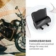 thumbnail image 4 of Motorcycle Leather Universal Tool Round Roller Saddle Bag fork for Travel Suitcase, 4 of 8