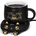 thumbnail image 1 of Calentador de tazas de café PUSEE Cat, 3 temperaturas, apagado automático, 1 of 6