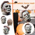 thumbnail image 2 of Maojin Halloween Decoration Halloween Mask,Smiling Demons Mask ,Evil Cosplay Scary Costume Party Props The Evil, 2 of 9