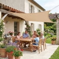thumbnail image 4 of Outdoor Sun Shade Shelter Polyester Waterproof Canopy Universal Cover For Patio Garden Camping Beach Sun Protection, 4 of 4