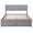 Gray, variant on Full Size Bed Frame with Storage, UHOMEPRO Full Bed with Headboard and Under-Bed Storage Drawers, Easy Assembly Sturdy Platform Bed Frame, Space Saving, No Box Spring Needed, White