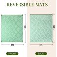 thumbnail image 2 of Outdoor Rug Outdoor Plastic Straw Rug for Patio Reversible Out Door Carpet for Camping Deck Rv x Area Carpet Balcony Porch Backyard and, 2 of 9