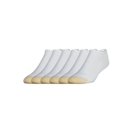 - Gold Toe Men's Full Cushion Cotton No Show Socks, 6 Pairs