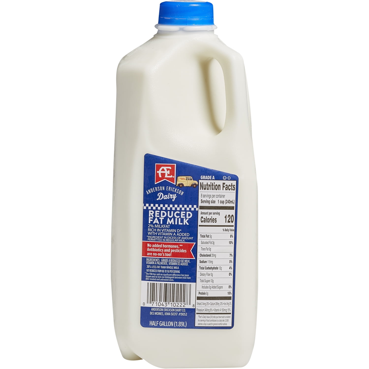 Anderson Erickson 2 Reduced Fat Milk Half Gallon Walmart Com Anderson Erickson 2 Reduced Fat Milk Half Gallon Walmart Com