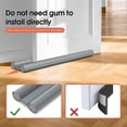thumbnail image 5 of Twin Door Draft Stoppers,2 Pack Draft Blocker For Bottom Of Door Guard Nois, 5 of 5