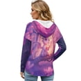 thumbnail image 2 of DISNIMO Dragon Printed Pullover Tops for Women Long Sleeve Sweatshirts V Neck Hoodies Waffle Shirts for Fall Winter, XL, 2 of 7