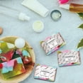 thumbnail image 5 of PH 90pcs Word Wrap Paper Tape for Handmade Soap 9 Style Vintage Band Label Paper Tag Wrapper Sleeves Covers Vertical Tags for Lotion Bars Bath Gift Wrapping 8.5x1.9 inch Colorful, 5 of 7
