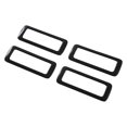 thumbnail image 1 of For Fortuner 2024 ABS Carbon Fiber Car Rear Roof Air Outlet Vent Cover Trim Decoration Accessories, 1 of 5