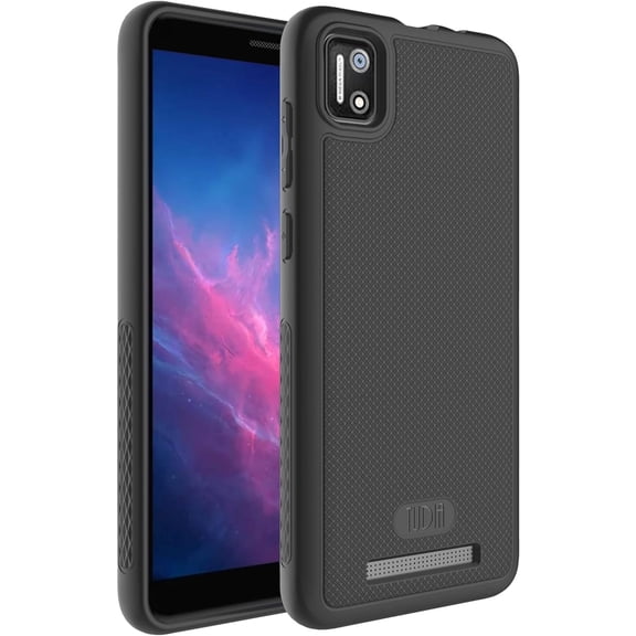 TUDIA LINNGrip Cloud Mobile Stratus C7 Phone Case Shockproof Slim Cover - Black