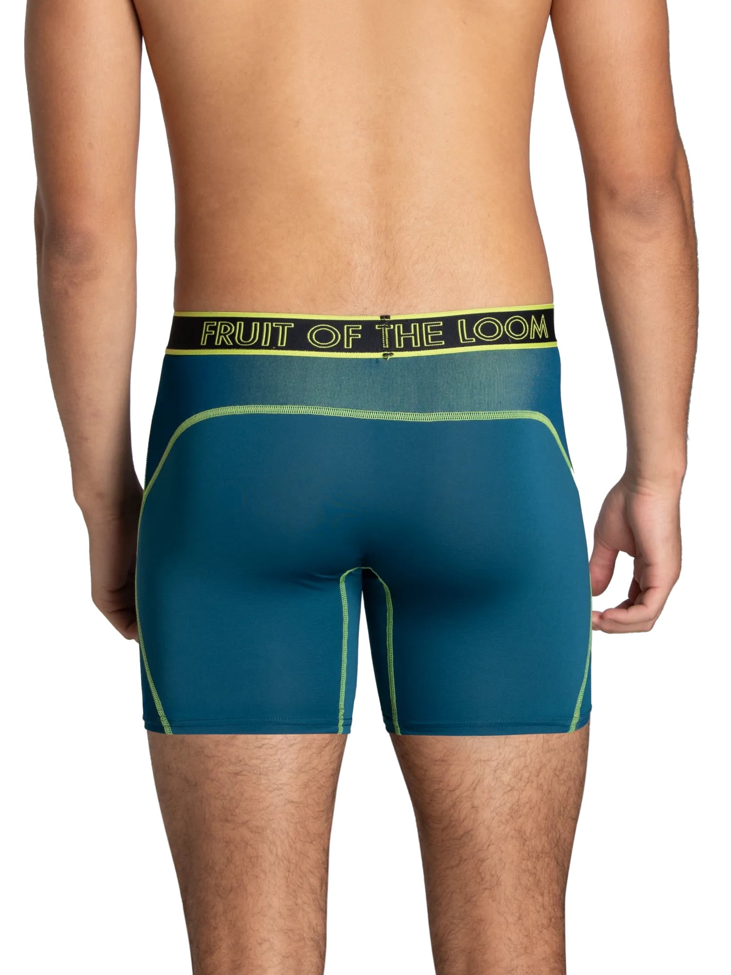 Fruit of the Loom Men's 360 Stretch Performance Max Flex Boxer Briefs, 3-Pack