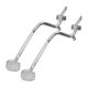 thumbnail image 5 of unbranded 2Ud Trasero Metal Para Motocicleta Con Resistente Color Plateado, 5 of 8