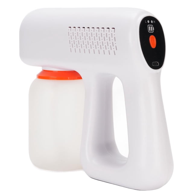 Máquina Nebulizadora Pulverizadora, Pulverizador Nebulizador De Mano Con Luz Azul Con Boquilla De Cobre Para El Hogar