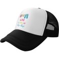 thumbnail image 1 of Life is Better in Flip Flops Mesh Back Trucker Cap Baseball Cap, 1 of 8
