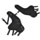 thumbnail image 3 of Protector de codos para perros LANNMXG almohadillas protectoras patas traseras tamaño ajustable pequeño, 3 of 5