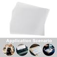 thumbnail image 3 of TAILTOSS 50Pcs White Translucent Tracing Paper for Engineering Graphic Arts Industry DIY Projects, 3 of 7