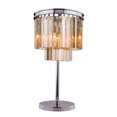 thumbnail image 1 of Elegant Lighting Sydney 26" 3 Light Royal Crystal Table Lamp, 1 of 1