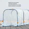 thumbnail image 4 of Greenhouse Film Hoop Set, Practical Multi Functional Clear Plastic Greenhouse Film Strong Support Space Saving  for Plantation, 4 of 7