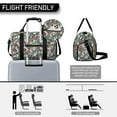 thumbnail image 3 of Camo Mens Gym Tote Duffle Bag with Wet Pocket & Shoe Compartment, Travel Duffel Bag Overnight Weekender Hospital Tote Girls Workout Carry on Bag with Luggage Sleeve, 3 of 6