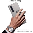 thumbnail image 5 of Compatible with Samsung Galaxy Z Fold 5 Case with Ring Holder 360°Rotate,Ultra-Thin Slim Shockproof Scratch Resistent Kickstand Ring Stand Cover Case for Samsung Galaxy Z Fold 5 5G Grey, 5 of 14