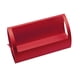 thumbnail image 1 of Elegante tarjetero de aluminio con diseño profesional rojo, 1 of 9