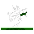 thumbnail image 2 of New Genuine Nissan Armrest Frt Lh 80941ZX00A / 80941-ZX00A OEM, 2 of 10