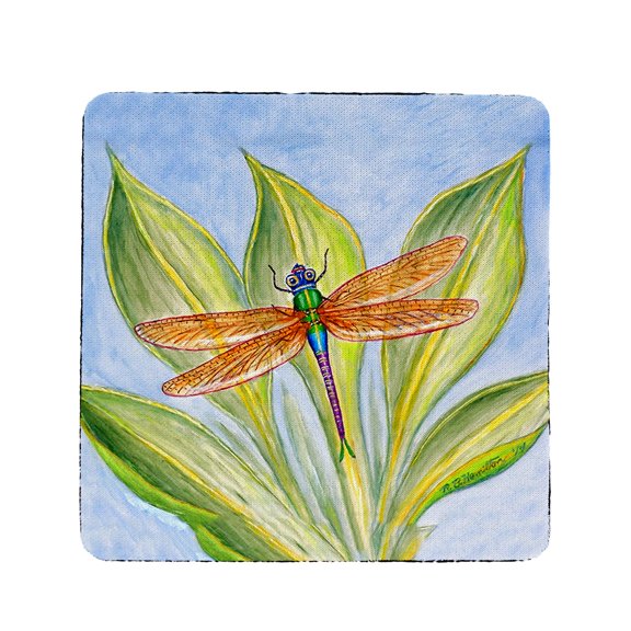 Betsy Drake Dick's Dragonfly Coaster Set of 4