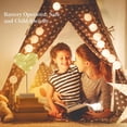 thumbnail image 5 of Vorkoi Love Heart Table Lamps Warm White LED Night Light Battery & USB Operated Creative Desk Lamp Mood Light for Wedding Home Bedroom Party Decoration, 5 of 7