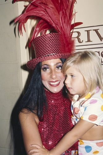 cher red outfit
