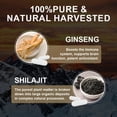 thumbnail image 5 of Shilajit Original Shilajits Mineral de alta pureza con más de 85 oligoelementos Mejora la energía y la concentración Libera el estrés, 5 of 5