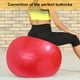 thumbnail image 3 of Pelota de ejercicio para equilibrio, estabilidad, fitness, entrenamiento, yoga, pilates en casa y oficina, 3 of 5