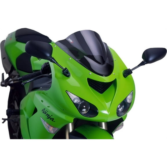 Puig Hi-Tech Parts 4053F Racing Windscreen - Dark Smoke