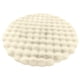 thumbnail image 2 of Alfombra redonda de terciopelo | Alfombra para sofá de salón y dormitorio | Base antideslizante | 60 x 60 cm (23,62 x 23,62 pulgadas) | Beige, gris, caqui, rosa, blanco y verde, 2 of 6
