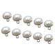 thumbnail image 1 of ColoMX 200 botones de ABS, forma de seta, con forma de cúpula, para coser, globo ocular, bola de animales, ojos de juguete, accesorios de bricolaje (16L = 10,0 MM, blanco), 1 of 7