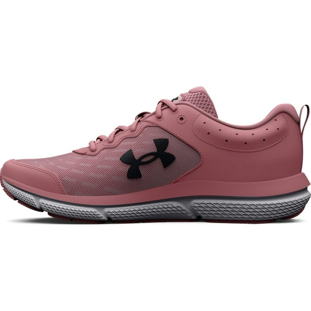 Zapatos Under Armour Charged Assert 10 para mujer, color rosa, talla 9