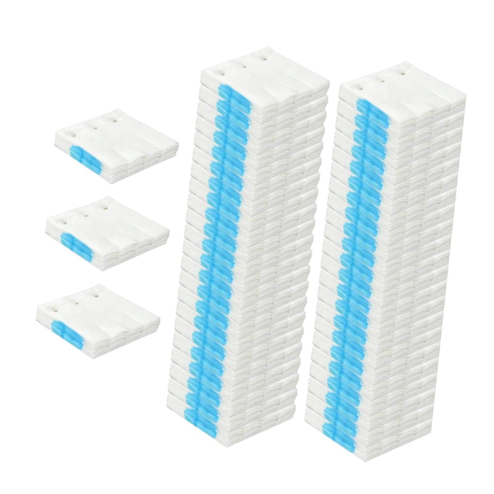 Fiocias Single Use Toilet Brush Refills Toilet Bowl Cleaner Refills Easy Installation Cleaning Tool Accessories for Washroom 72pcs