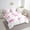 Lightpink, variant on Erosebridal Cartoon Corgi Bedding Queen Size,Kawaii Bow Comforter Sets with Sheets,Love Heart Bedding Sets Queen Size,Breathable Kids Bedroom Decor,Reversible,7 Pieces