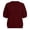 Brick Red, variant on Womens Oversized Short Sleeve Sweatshirt Crewneck Puff Sleeve Top Crew Neck, Casual, Loose Fit, Cute Spring Summer Top, Trendy Fashion, Lightweight(Blue,M)