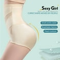 thumbnail image 3 of Jiyugala Shapewear for Women Tummy Control Plus Size Underwear High Waisted Panties Cross Compression Lifter Body Shaper Shorts, 3 of 8