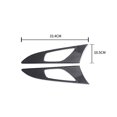 thumbnail image 3 of 2X Poignée de Porte en Fibre de Carbone pour Mazda 3 Axela 2014 2017-2018, 3 of 4