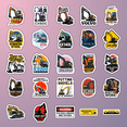 thumbnail image 2 of 25pcs Excavator Sticker Set Construction Vehicle Theme Creative Decoration Stickers for Laptop Journal Notebook Heavy Machinery Building Stickers, 2 of 6