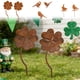 thumbnail image 1 of Decoraciones para macetas de jardín Estacas metálicas exteriores • Silueta de hierro forjado Arte de jardín • Insertos de decoración marrón para jardín • Juego de 2 adornos resistentes a la intemperie, 1 of 6