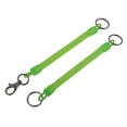 thumbnail image 1 of Unique Bargains Plastic Flexible Retractable Spring Coil Cord Spiral Keychain Rope 2 in 1, 1 of 3