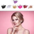 thumbnail image 2 of Youkk Large Variety And Versatility Lady Fascinators Hat Fashion Statement skin pink 1Set, 2 of 6